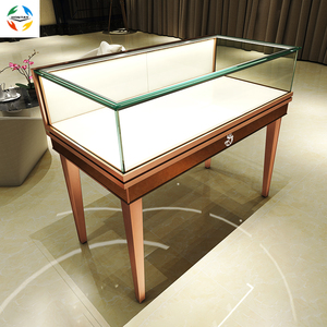 Luxury Shop Hiển Thị Nội Thất Thương Mại Sử Dụng Hiển Thị Truy Cập Bán Kim Loại Chân Thiết Kế Sit-Down Trang Sức Hiển Thị Trường Hợp - Product Image 5