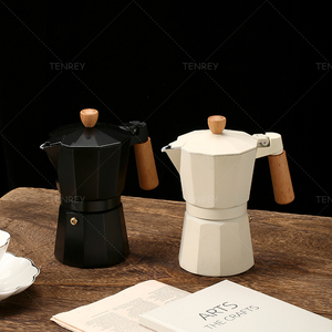 <span class=keywords><strong>Cafetera</strong></span> <span class=keywords><strong>Italiana</strong></span> Tenrey de 3, 6 y 9 Tazas, <span class=keywords><strong>Cafetera</strong></span> Moka de Aleación de Aluminio, <span class=keywords><strong>Cafetera</strong></span> Espresso, <span class=keywords><strong>Cafetera</strong></span> Moka - Product Image 2