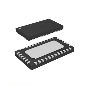 En stock: Chip de circuitos integrados PMIC (Power Management IC) con un solo puerto Ethernet, 90W, 802.3BT, 38 VFQFN, Pad expuesto, SI3471A-A01-IM - Product Image 1