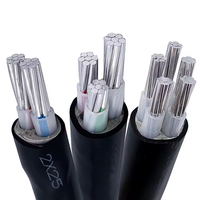 Daftar Produk Baru SZADP Produsen Grosir Kabel Aluminium Tahan Air Tegangan Menengah YJLV22 3x240+1x120 100m PVC Dari Cina