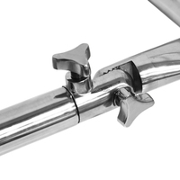 Vente directe d'usine, accessoires marins, porte-canne en acier inoxydable robuste pour bateau