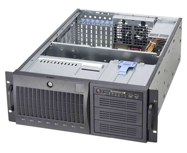 SuperChassis 847E2C-R1K23JBOD 4U SAS3 JBOD Tower Storage Stock