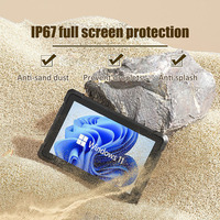 OEM Ip67 Tablet Industri tahan ledakan tahan air kasar dengan Nfc sidik jari Barcode Gps windows Tablet Pc