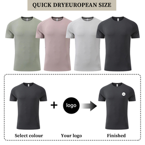 Ropa de Gimnasio para Hombre, Camiseta Deportiva Ligera, Ajustada, para Correr, Ropa de Fitness - Product Image 2