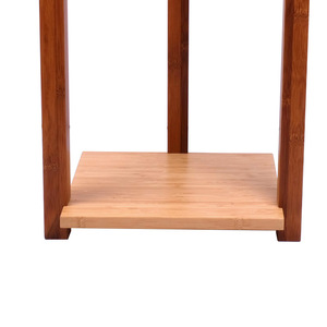 Soporte de Bambú de Lujo para Macetas de Balcón/Interior, Estilo Moderno Minimalista, Soporte de Macetas de Pie con Hiedra Verde - Product Image 2