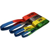 EN1492-1 60mm 2 Ton Yüksek Mukavemetli Polyester Düz Göz-Göz Askı Kayışı Ağır Yük Kaldırma İçin TUV CE GS Onaylı