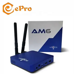 Ugoos AM6 برو S922X 4G 32G صندوق التلفزيون الروبوت 9.0 مربع التلفزيون الذكية المزدوج هوائي 5G واي فاي BT ePro الروبوت تعيين كبار مربع OTT STB AM6pro Ugoos