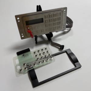 21キーメタルロックとLCD工業用キーボード防水キーパッド燃料ディスペンサー用キオスク自動販売機 - Product Image 6