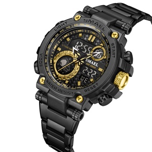 Reloj SMAEL 8093SS de Acero Inoxidable, Marca Original, Relojes Digitales Modernos, Reloj Deportivo Digital Personalizado a Prueba de Agua - Product Image 2