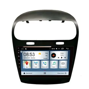 Android Lecteur Multimédia de Voiture Pour FIAT Freemont 2008-2018 Navigation GPS Avec DVD de Voiture Radio Divertissement Stéréo Unité de Tête