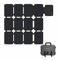 Panneau solaire pliable 200W, module de charge photovoltaïque portable extensible, étanche IP68 pour balcon et extérieur