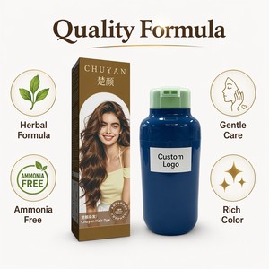 Shampooing Naturel Sans Sulfate, Nourrissant aux Herbes, Protection de la Couleur, à Base de Plantes, Fixateur pour Cheveux Teints, Marque Privée OEM - Product Image 1