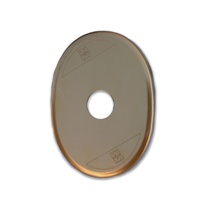 MOTTURA 65x90 con finitura satinata stemchion moderno minimalista per manopola del cilindro zinco maniglie per Villa/bagno/porta Hotel 95403 Br - Product Image 1