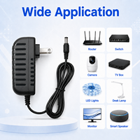 Personnalisation professionnelle, large compatibilité, alimentation secteur 24V 1A, prise US 5,5x2,5mm, adaptateur secteur 24W AC/DC