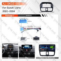 Marco embellecedor de radio multimedia para coche de alta calidad para Suzuki LIANA 2001-2004, pantalla táctil de 12.3 pulgadas para reproductor de DVD Android para coche