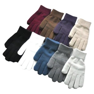 Women Cashmere <b>Knitted</b> <b>Gloves</b> Autumn Hand Warmer Winter Thicken Lining Full Fingered Mittens Skiing Short Wrist <b>Gloves</b> Warm - Product Image 1
