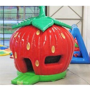 Château gonflable à thème de fruits pour enfants, maison à rebond gonflable, personnalisé - Product Image 1