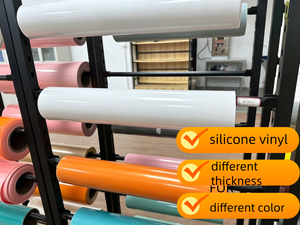 <span class=keywords><strong>Film</strong></span> de transfert thermique en vinyle silicone HMJ Custom Stock 3D <span class=keywords><strong>HDTV</strong></span> pour vêtements et chaussures, compatible avec les machines laser et traceurs. - Product Image 1
