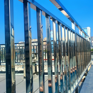 Panneau de clôture mural extérieur design rustique résistant à l'eau pour balustrades de terrasse et rampes – Offre Spéciale - Product Image 3