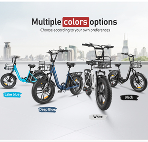 Vélo électrique tout-terrain 2026 <span class=keywords><strong>Mario</strong></span> SAMEBIKE 36V avec moteur à moyeu, pneus larges, cadre bas et suspension, 20 pouces, design moderne - Product Image 2