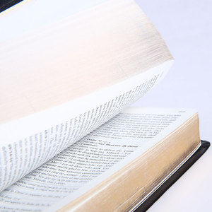 MOQ 500 cubierta de cuero impreso venta al por mayor de <span class=keywords><strong>la</strong></span> Biblia de <span class=keywords><strong>la</strong></span> empresa - Product Image 6