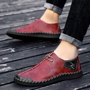 <span class=keywords><strong>Comode</strong></span> Scarpe da Guida in Pelle per Uomo, <span class=keywords><strong>Calzature</strong></span> <span class=keywords><strong>Morbide</strong></span> alla Moda in Taglie Grandi, Scarpe in Pelle per il Tempo Libero - Product Image 3