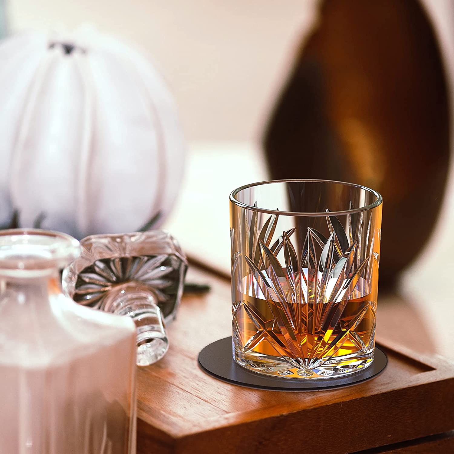 300ml Whiskey Glasses 10 oz  Lead-Free Crystal Clear Whiskey Glass