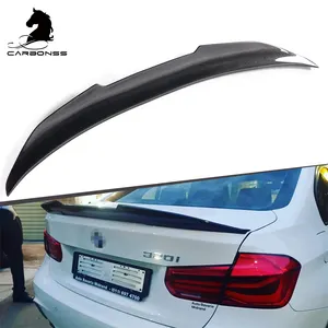 Auto Body kits PSM Type Carbon Fiber Rear Wing Spoiler Front lip carbon wing spoiler For BMW F30 F80 2013-2017