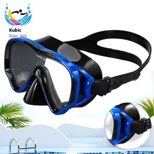 Masque de plongée en silicone entièrement sec pour hommes et femmes, anti-buée, lunettes de plongée pour adultes, équipement de natation en plein air - Product Image 5