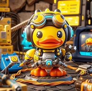 B Vịt Tùy Chỉnh Thực hiện Phiên Bản Giới Hạn Sưu Tập PVC Mù Hộp Vinyl Hình Tùy Chỉnh Bao Bì Đồ Chơi - Product Image 4