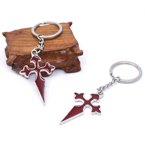 Llavero de la Cruz Roja, colgante de aleación de zinc, joyería portátil, regalo para hombres y mujeres - Product Image 4