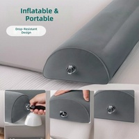 Barrière de lit gonflable en coton pour enfants, garde-corps de sécurité pour bébé, barrière de lit pour éviter les chutes, hauteur 130x57x20cm