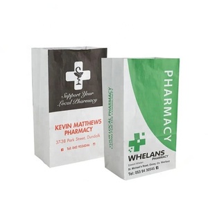 Sacs en papier biodégradables <span class=keywords><strong>pour</strong></span> <span class=keywords><strong>pharmacie</strong></span> avec logo personnalisé - Product Image 2