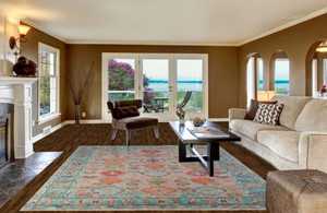 พรมปูในพื้นที่แบบอินเดียดั้งเดิมพรมขนสัตว์8x10ฟุตพรมปูพื้นสวยปรับแต่งได้ - Product Image 5