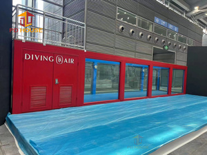 <span class=keywords><strong>Piscine</strong></span> Conteneur Carrée Préfabriquée à Installation Rapide, Modulaire en Acier, Écologique, pour Enfants et Adultes, Idéale pour le Camping - Product Image 2