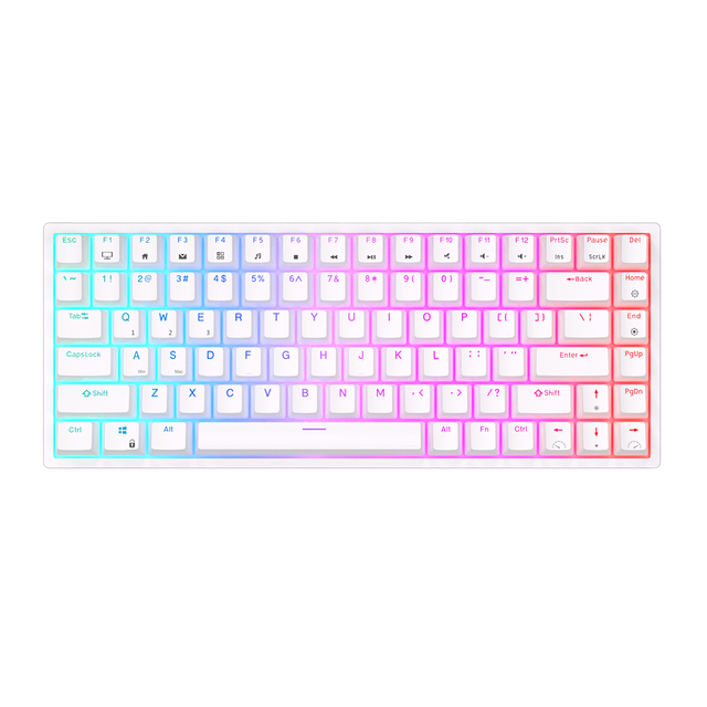 HW61 Wireless 60% Mechanical Gaming Keyboard Blue Black Red Brown Switch 3Mode RGB Backlit Hot Swappable Mechanical Keyboard