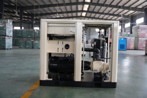 Compresseur d'air à vis à vitesse fixe RTTW 37 kW 50 CV IP54 8 bars, compresseur d'air industriel pour l'industrie textile et cimentaire - Product Image 4