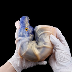 YOCY Fantasy Crocodile Mouth Air <b>Pump</b> <b>Suction</b> Oral Sex Masturbator Soft Silicone Penis Exerciser Pocket Pussy Adult Sex Toys - Product Image 5