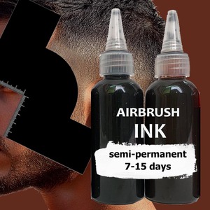 Coloration Semi-Permanente en Spray pour Barbiers : Encre Waterproof pour Barbe et Contours, à Utiliser avec Aérographe - Product Image 1