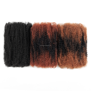 50g/paquete Cabello Sintético de Lujo Pre 4C, Mezcla de Cabello para Trenzas, Trenzas <span class=keywords><strong>Fulani</strong></span>, Rastas Artificiales - Product Image 2