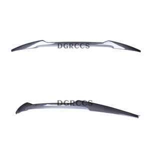 สปอยเลอร์หลังคาร์บอนไฟเบอร์ขัดเงาสไตล์ M4 สำหรับรถ A6 C7 Sedan ปี 2012-2015 ติดตั้งด้วยเทป - Product Image 5