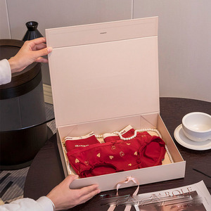Sẵn Sàng Để Tàu Bán Buôn Sang Trọng Thư Mục Hộp Quà Tặng Với Mua Sắm Túi Ribbon Bow <span class=keywords><strong>Tie</strong></span> Nến Bao Bì Hộp Bìa - Product Image 4