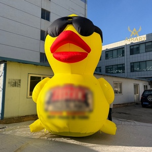 Papera Gonfiabile da Piscina per Parco Acquatico, Mascotte a Forma di Cartone Animato per Giochi Estivi - Product Image 5