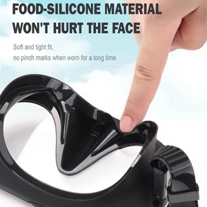 Máscara de Buceo Clásica, Cómoda, con Sellado de Silicona, Vista Amplia y Correa Ajustable - Product Image 3