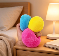 Lot de 12 balles anti-stress unisexe en TPR, sensorielles, moelleuses, qui changent de couleur, pour la relaxation, en boîte cadeau, vente en gros