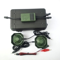 Meilleure vente canard chasse leurre produits accessoire oiseau dispositif avec 2*50watts haut-parleurs électronique oiseaux chasse dispositif