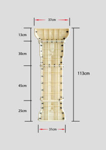 Moldes de columna romana de estilo europeo, pasamanos de barandilla de balcón de plástico fundido en el lugar, recintos de florero de valla y plantillas de construcción - Product Image 5