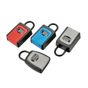 Boîte de rangement verrouillable pour <span class=keywords><strong>clé</strong></span> portable durable <span class=keywords><strong>Cadenas</strong></span> étanches étanches Boîte de verrouillage <span class=keywords><strong>à</strong></span> combinaison suspendue en boucle pour clés Mot de passe - Product Image 5
