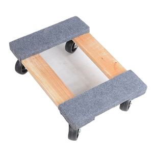 Factory Cheap Price Four-Wheel <strong>Platform</strong> <strong>Storage</strong> Dolly Hardwood Furniture Movers Dolly <strong>Cart</strong> Trolley <strong>Roll</strong> Container 500kg OEM - Product Image 5