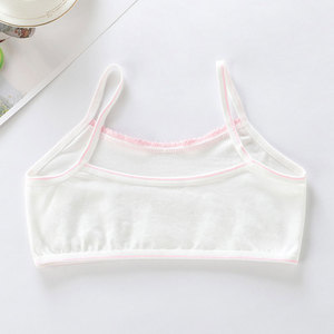 Soutien-gorge en coton anti-regard indiscret pour filles, motif dessin animé, pour l'école primaire, puberté 9-12 ans - Product Image 4